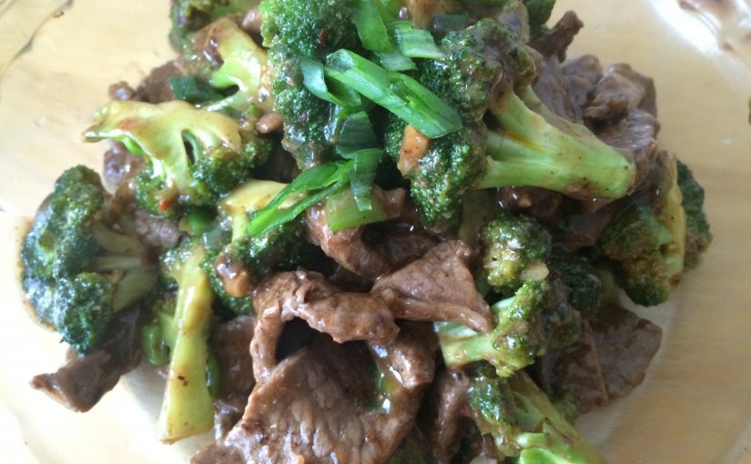 Beef with broccoli recipe